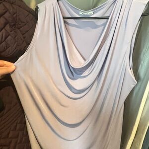 Dressbarn Light Purple Sleeveless Blouse
